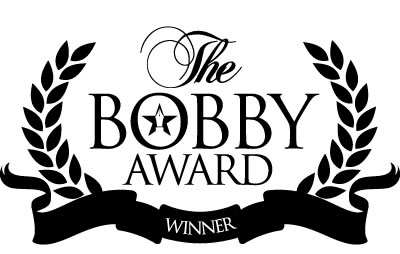 Bobby Awards Winner Logo Monochrome