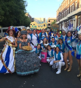 The enthusiasm and energy among the performers was infectious and stopped passers by in the street to participate.