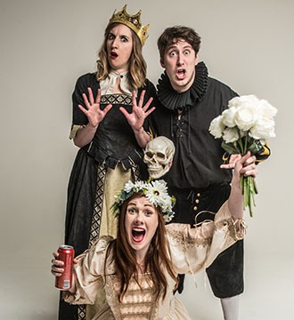 The performance descends into chaos and we revel in the mischief.