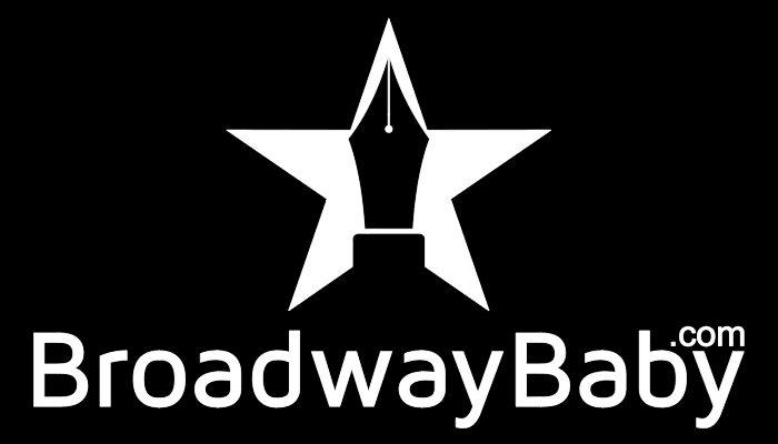 Broadway Baby Logo WHITE portrait