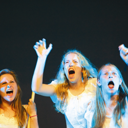 the young actors brought so much energy and enthusiasm to the production that you couldn’t help but enjoy it.