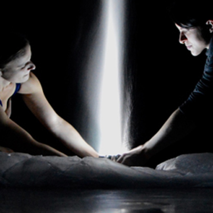 Pleasingly, no answers are given; only images as the sibyls play with light and falling sand, melancholy personified. 