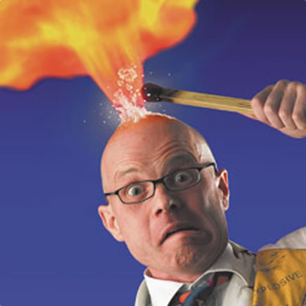 Dr Bunhead is Volcano Head