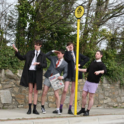 No Pants Thursday: T'il Death Do Us Party