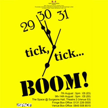 Tick, Tick ... Boom