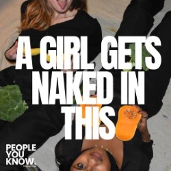 A Girl Gets Naked In This