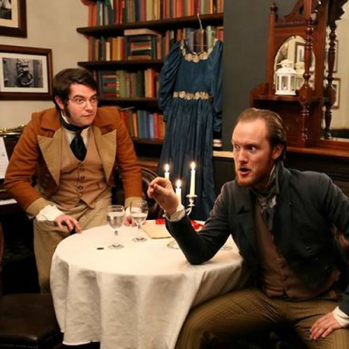 We’re all invited to join in on the fun – there’s a limericks game, an old fashioned game of copycat and, of course, song sheets are passed around to be sung along to. For what would a Schubertiade follow up be without a few songs? 
