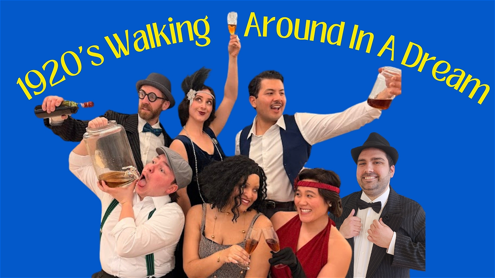 1920s Walking Around in a Dream